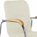 Кресло BRABIX «Samba CF-103», хром каркас, накладки «бук», кожзам бежевый, собрано, 532757