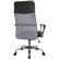 Кресло Riva Chair 8074 серое для оператора, хром, спинка сетка
