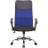 Компьютерное кресло Riva Chair 8074 синее, хром, спинка сетка