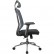 Кресло для руководителя Riva Chair A663 серое, хром, спинка сетка