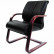 Офисное кресло Chairman 445WD Россия нат.кожа/экокожа черная