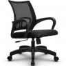 Компьютерное кресло Метта SU-CS-9/подл.106/осн.001 черный, сетка/ткань