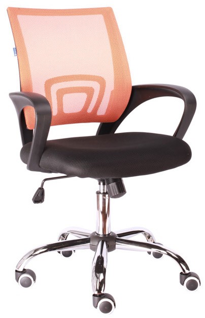 Кресло для персонала Everprof EP 696 сетка оранжевый