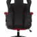 Кресло игровое Zombie Arena, обивка: эко.кожа/ткань, цвет: черный/красный (ZOMBIE ARENA RED)