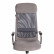 Кресло PROFIT (мп) флок/ткань, серый, 29/W-12