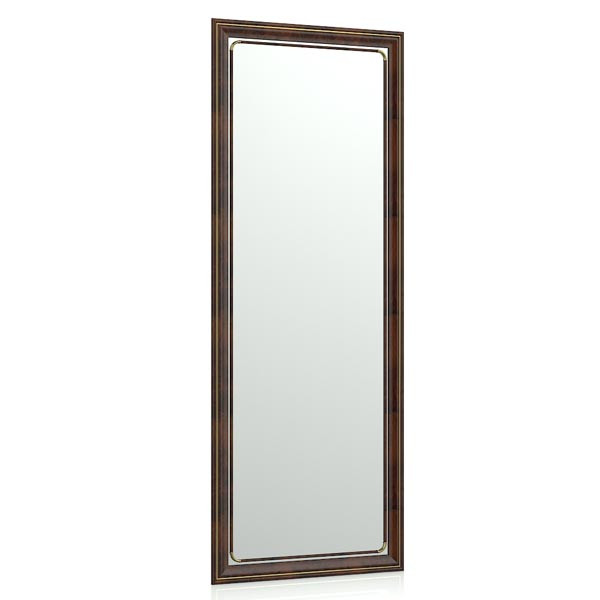Зеркало 118С корень, ШхВ 50х130 см., зеркала для офиса, прихожих и ванных комнат, горизонтальное или вертикальное крепление