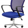 Офисное кресло Chairman    698    Россия     TW-05 синий хром new