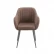 Кресло ОКAY8709 черный, меланж корчневый brown stitch