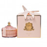 96CN4502 Свеча ароматическая Pink Champagne в вазе в упаковке 185 гр