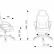 Кресло игровое Zombie 100, обивка: ткань/экокожа, цвет: черный/белый (ZOMBIE 100 BW)