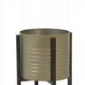 Горшок для цветов Flower pot deco on stand Ø25,5x27 cm CASKI tin bronze 5928050