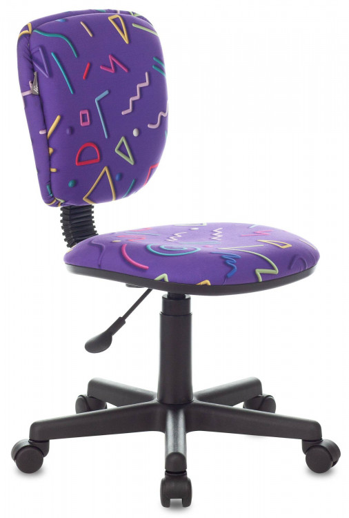 Кресло детское Бюрократ CH-204NX, обивка: ткань, цвет: фиолетовый (CH-204NX/STICK-VIO)
