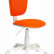 Кресло детское Бюрократ CH-W204NX, обивка: ткань, цвет: оранжевый (CH-W204NX/ORANGE)