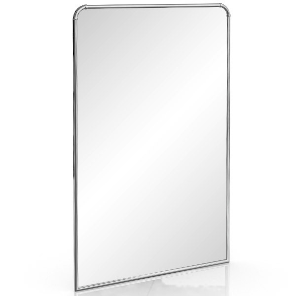 Зеркало 33Р2 серебро, ШхВ 40х60 см., зеркало для ванной комнаты