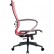 Кресло для руководителя Метта B 2m 9/К131 (Комплект 9) красный, сетка, крестовина хром
