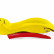 Игровая горка Sheffilton KIDS Дельфин 307 желтый/красный