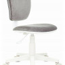 Кресло детское Бюрократ CH-W204NX, обивка: ткань, цвет: серый
