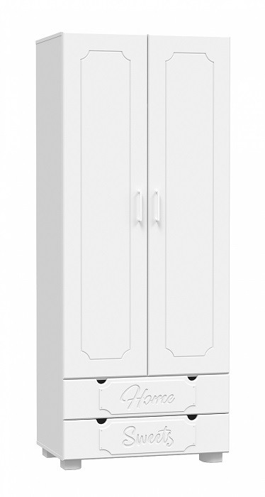 Шкаф для одежды ДримСтар ДС-60 мдф Белое дерево