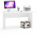 Стол письменный С-МД-1-04, цвет белый шагрень, ШхГхВ 130х75х74 см., универсальная сборка