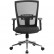 Кресло Riva Chair 831E черное для руководителя, хром, спинка сетка