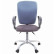 Офисное кресло Chairman    9801    Россия     сид15-13 серый/сп 15-41 голубой