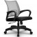 Компьютерное кресло Метта SU-CS-9/подл.106/осн.001 светло-серый, сетка/ткань