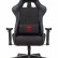 Кресло игровое Zombie Thunder 1, обивка: текстиль/эко.кожа, цвет: черный/карбон