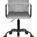 Офисное кресло для персонала DOBRIN TERRY BLACK, серый велюр (MJ9-75)