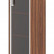 Шкаф-колонка средняя со стеклянной дверью в AL-рамке B 421.7(R) Орех Даллас 475х450х1286 BORN