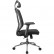 Кресло для руководителя Riva Chair A663 черное, хром, спинка сетка